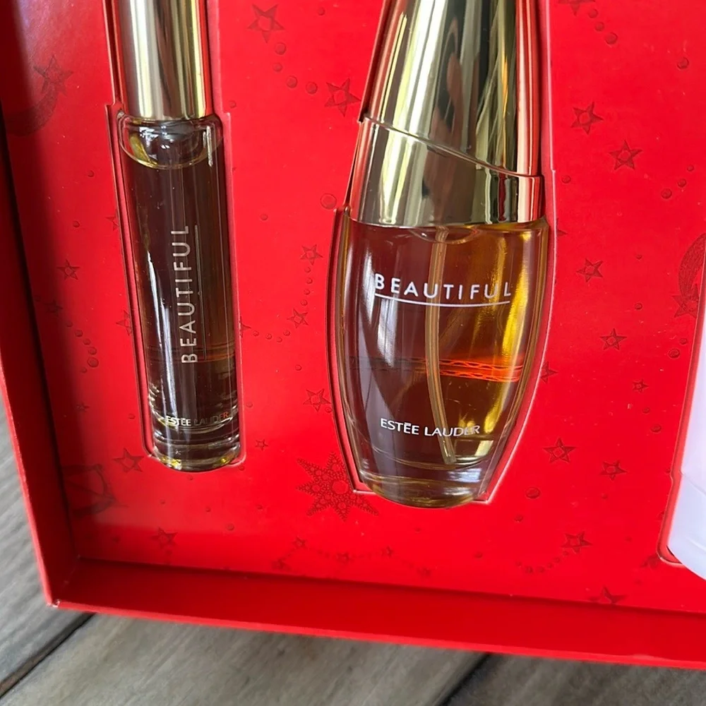 NEW Estée Lauder Beautiful Perfume Eau de Parfum Spray and Lotion - Picture 2 of 6